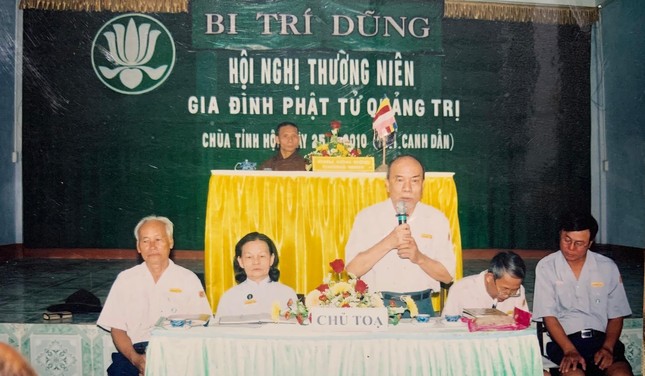 Anh là cánh chim đầu đàn của Gia đình Phật tử tỉnh Quảng Trị
