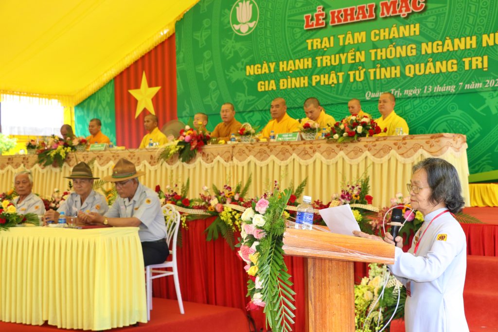 GĐPT Quảng Trị khai mạc hội trại Tâm Chánh dành cho ngành Nữ 52 IMG 4252